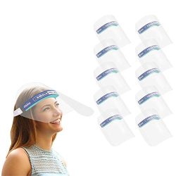 Pac-Dent iShield Pro Flip, Disposable Flip Up Face Shields with Drape-It, 10-Pack