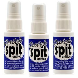 JAWS, Premium Anti-Fog Spray for Eye Glasses, Mirrors, Plastic Windows, Swim Goggles, Diving Masks – Quick and Long-Lasting Glass Anti Fog Quick Spit Spray, 1 oz. (pack of 3)
