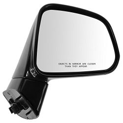 TRQ Passenger Side Mirror Assembly Electric Adjustment Heated No Memory Black Compatible with 2012-2015 Chevrolet Captiva Sport 2008-2010 Saturn Vue GM1321390